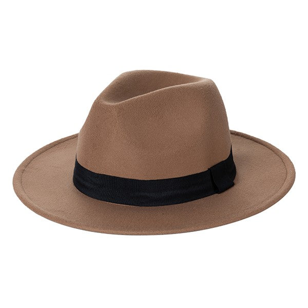FAUX SUEDE GATSBY STYLE FEDORA for trendy women’s clothing and stylish women’s dresses in a women’s boutique.
