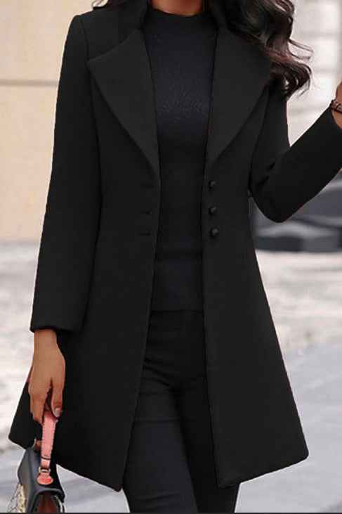 Long Blazer Coat for women’s boutique, stylish outerwear