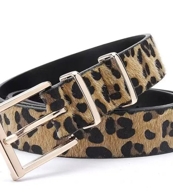 Leopard belt for women’s boutique fashion and style