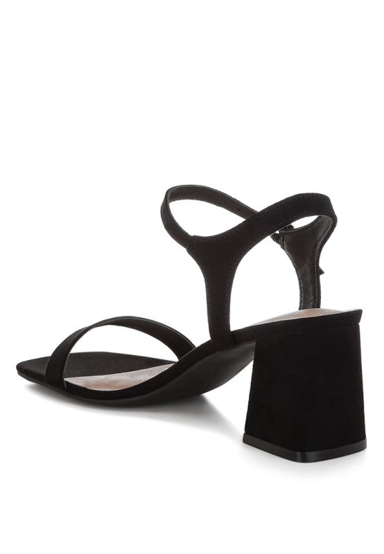 Akiya Square Toe Block Heels - women’s boutique block heel sandals