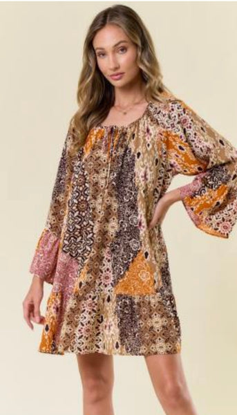 Ruffled A-line Dress from women’s boutique for stylish outfits