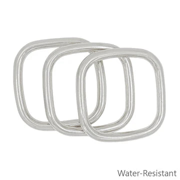 Square Bangle Set of 3 Bracelets - Evergrace by Cestlavie